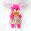 Stuffed animal rabbit Easter Basket Plush Easter Bags gift