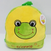 Plush Cartoon Pattern Frog Backpack for Kids
