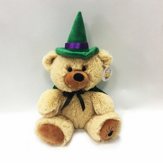 Halloween decoration gift custom plush toy teddy bear for kid 