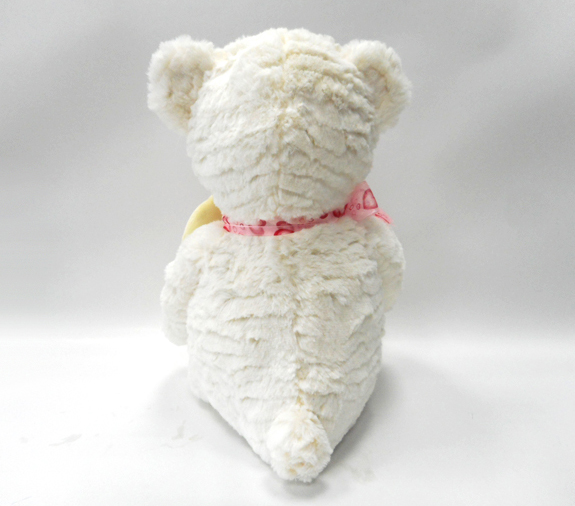 2018 Valentine Soft Girl Teddy Bear Plush Toy With Heart Lock 