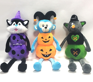 Halloween Pumpkin Animal Dolls Plush Toys Halloween toys