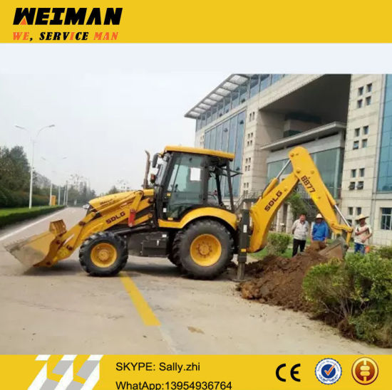 Brand New Sdlg Tractor Backhoe B877 for Sale