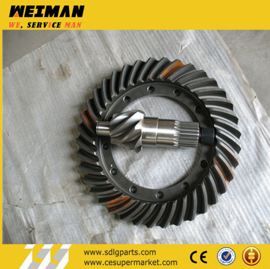 Sdlg Wheel Loader LG953nl G933L LG936L LG930 LG916 LG918 LG956 LG968 LG989 and Excavator Spare Parts Bevel-Gear-for-Loaders