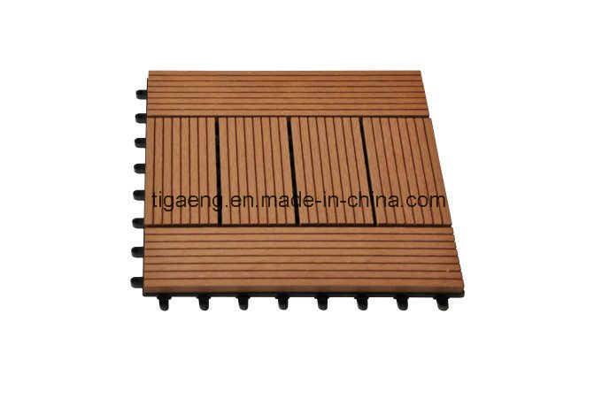 2017 Best Sale Solid Wood Plastic Composite Decking for Outdoor
