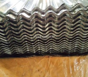 Material para techos revestido galvanizado trapezoidal del metal de la placa de acero/del cinc para Asia Sur-Oriental