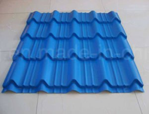 Azulejo acanalado de la hoja del material para techos del metal/de material para techos del color de Ral para la vertiente