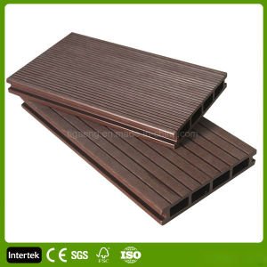 Revestimiento pl&aacute;stico de madera impermeable resistente ULTRAVIOLETA de la pared del panel de pared de WPC