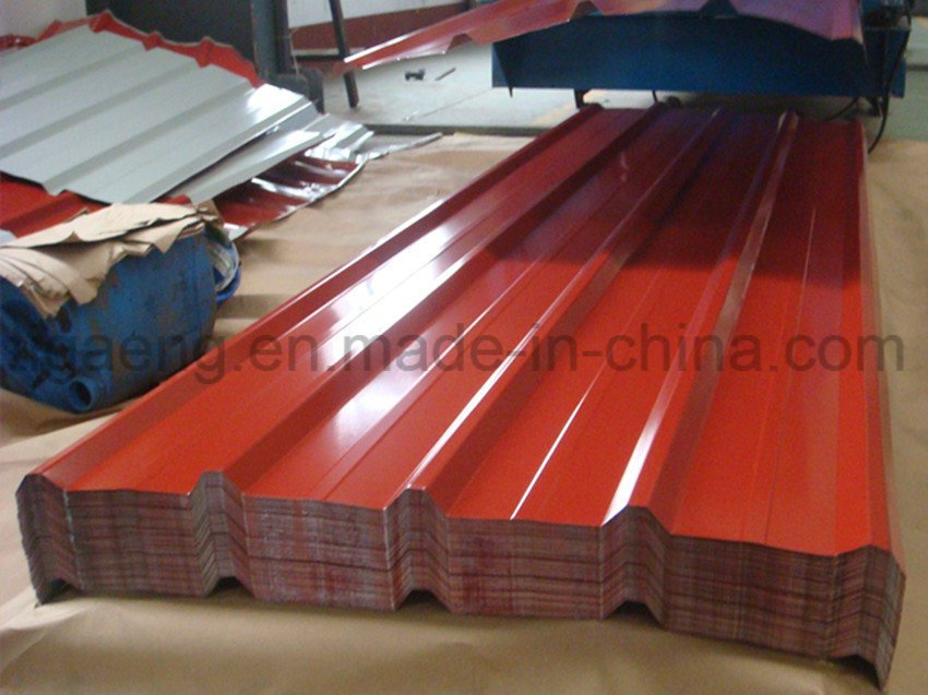 Top Level High Quality Trapezoidal PPGI/PPGL Roofing