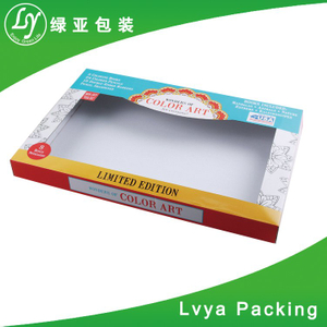 Custom Printed Folding Cardboard Double Retail Packaging gift box