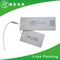 waterproof clear plastic PVC down inflation hangtag with feather inside