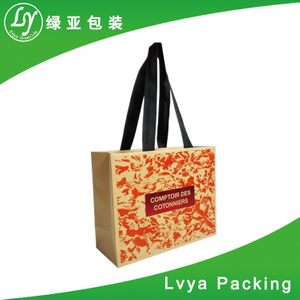 China Factory wholesale Custom Logo waterproof shopping kraft paper bag