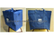 Non Woven Zipper Bag Blue with Side Bag (LYZ01)