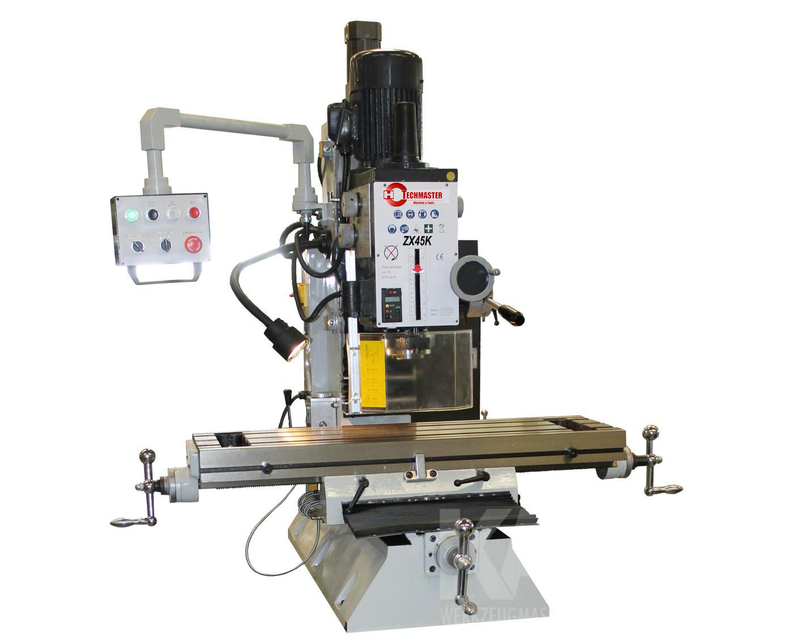 GEARED DRILLING AND MILLING MACHINE ZX45K