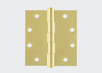 Solid brass hinges 