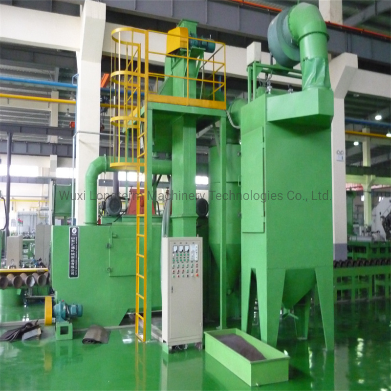 CNG Cylinder Internal/External Shot/ Sand Blasting Machine