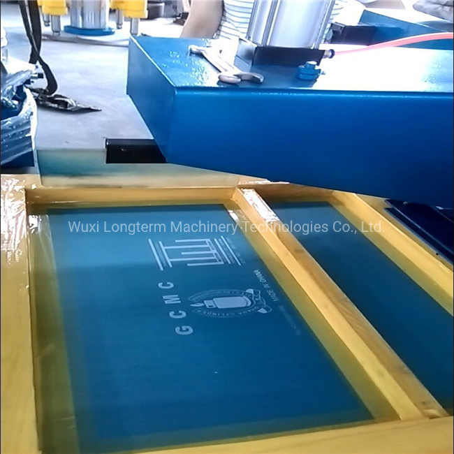 High Quality LPG Gas Cylinder Double Side Screen Printing Machine~