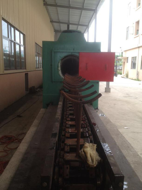 Heat Treatment Furnace for LPG Gas Cylinder Repairing Line / Annealing Line for Gas Cylinder