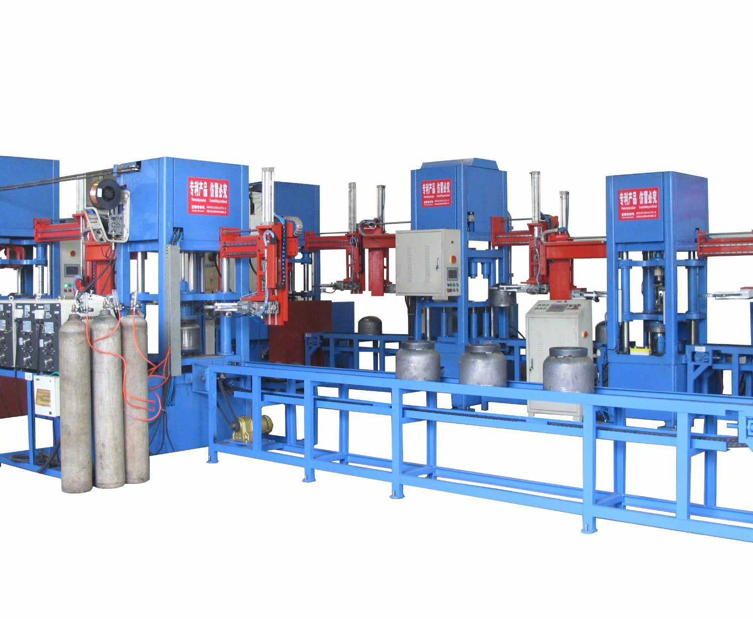 Automatic LPG Cylinder Handle Welding Machine with Mechanical Arms
