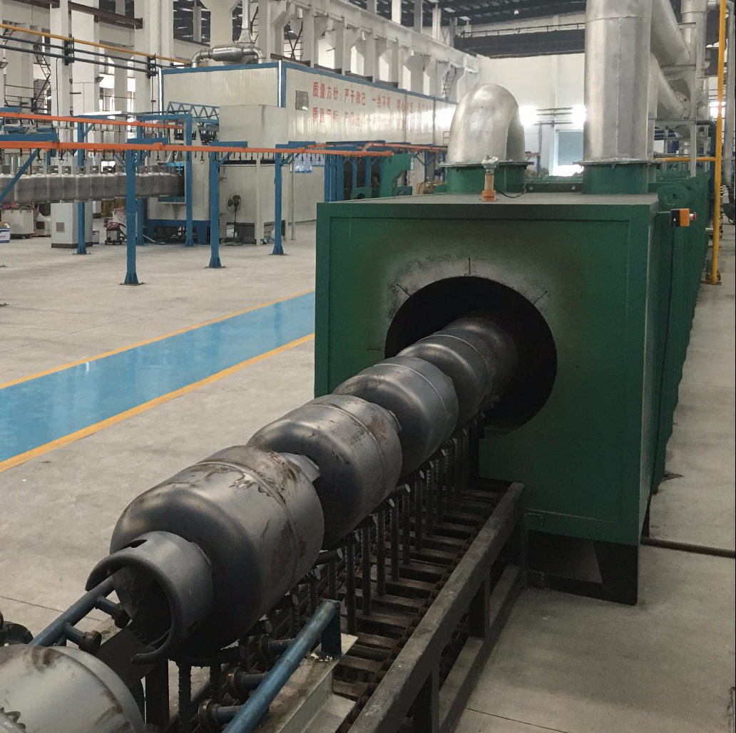 LPG Gas Cylinder Heat Treat Furnaces