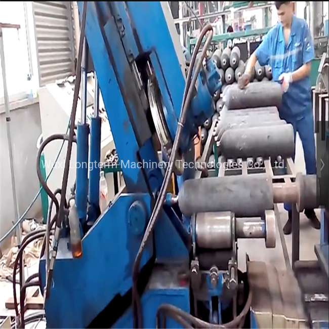 Automatic CNG Gas Cylinder Embossing, Oxygen Cylinder Neck Coding/Marking Machine^