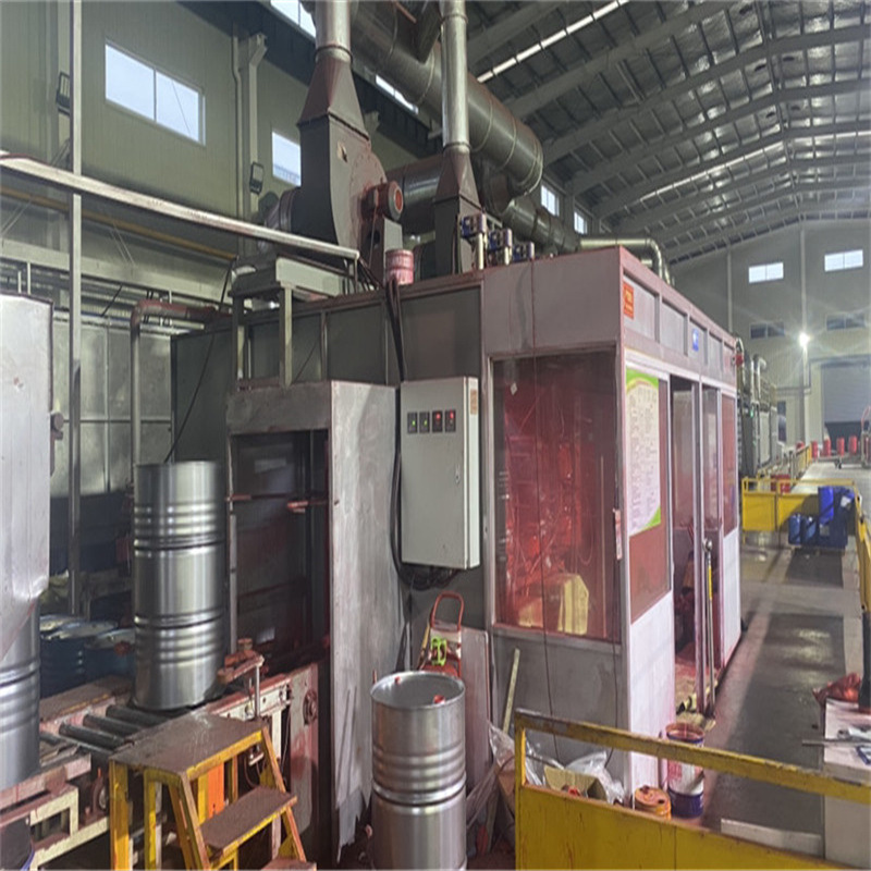 Internal and Outside Paint Spraying Room or Painting Booth for Steel Drum Making Machine or Barrel Machine Steel Drum Machine Production Line