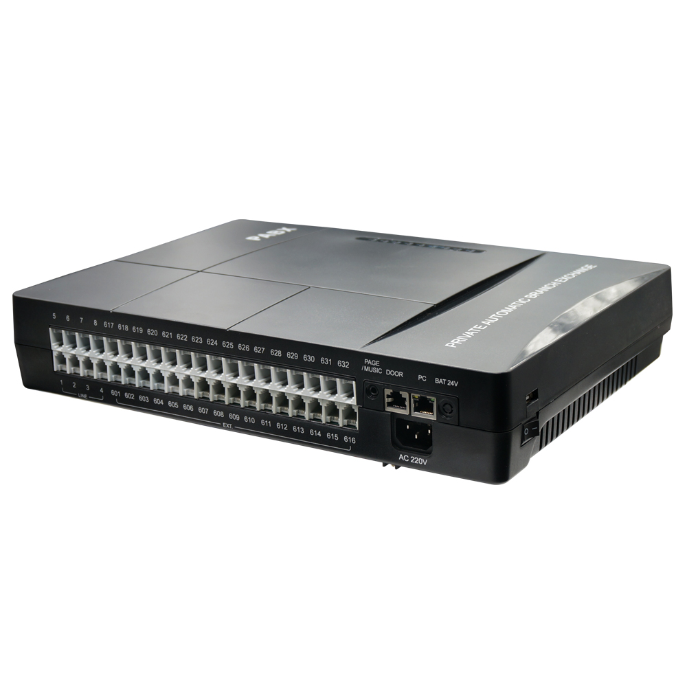 LAN PABX Hybrid 32 extension Telephone Exchange PBX (CP832-B)
