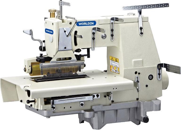 Wd-1433p 33- Needle Flat Bed Double Chain Stitch Sewing Machine
