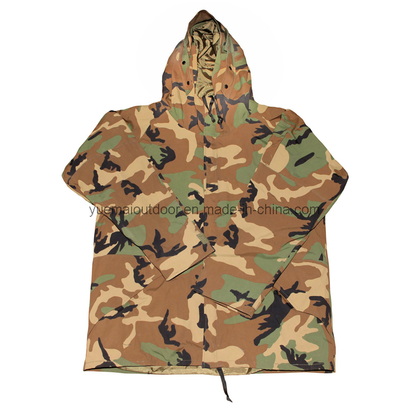 Military Woodland Camo Cold Weather Parka