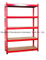 5 Tiers Metal Storage Shelf Steel Rack (7030-100)