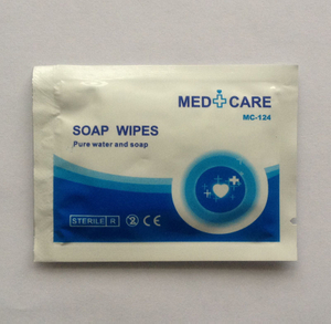 Soap wipes
