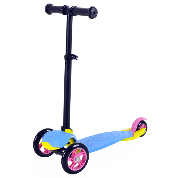 Tri-scooter with folding function and adjustable T-bar