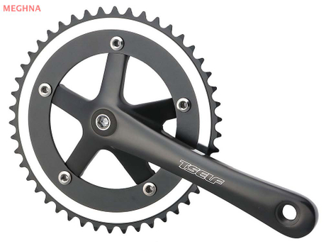 A1-AS130B Bicycle chainwheel and crankset 