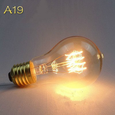 Retro Vintage A19 E27 40W Edison Light Bulb