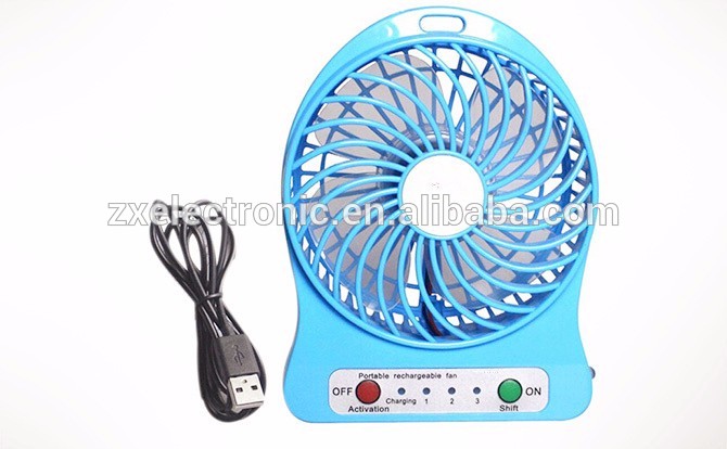 usb rechargeable mini handheld fan for promotion