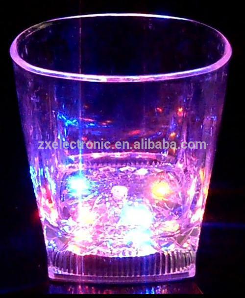 Customized sound plastic cup led flashing cup for promotion and gift