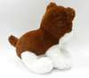 Stuffed Animals Fluffy Brown Puppy Soft Plush Toy Dogs