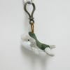 Custom Soft Plush Whale Toy Keychain
