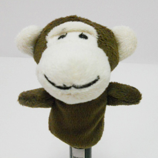Plush Stuffed Toy Monkey Finger Puppet for Kids
