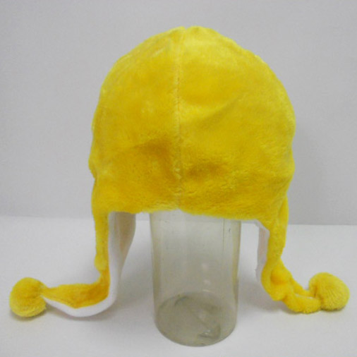 Soft Plush Toy Yellow Duck Winter Hat for Kids