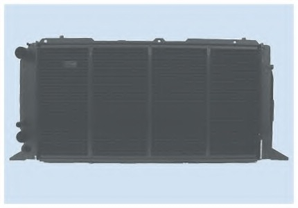 Radiator for audi