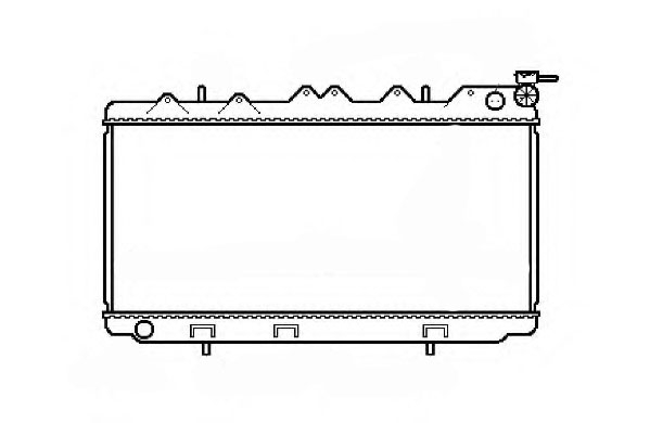 Radiator for NISSAN