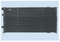 Radiator for audi
