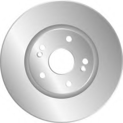 Brake disc for RENAULT