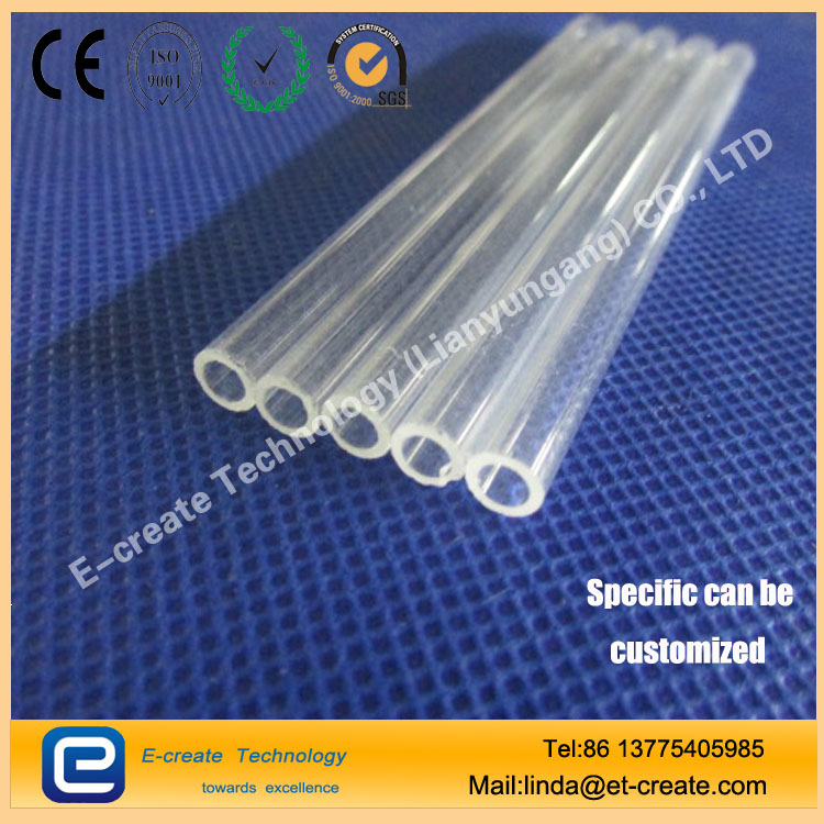 Vacuum dehydroxylated quartz tube, American sand quartz tube, high purity quartz tube