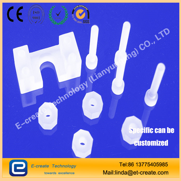 Quartz glass screw bottle sampling bottle quartz glass sealed tube high temperature through the UV custom