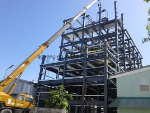Edificio de acero del braguero de los suelos del edificio multi respetuoso del medio ambiente de la estructura de acero