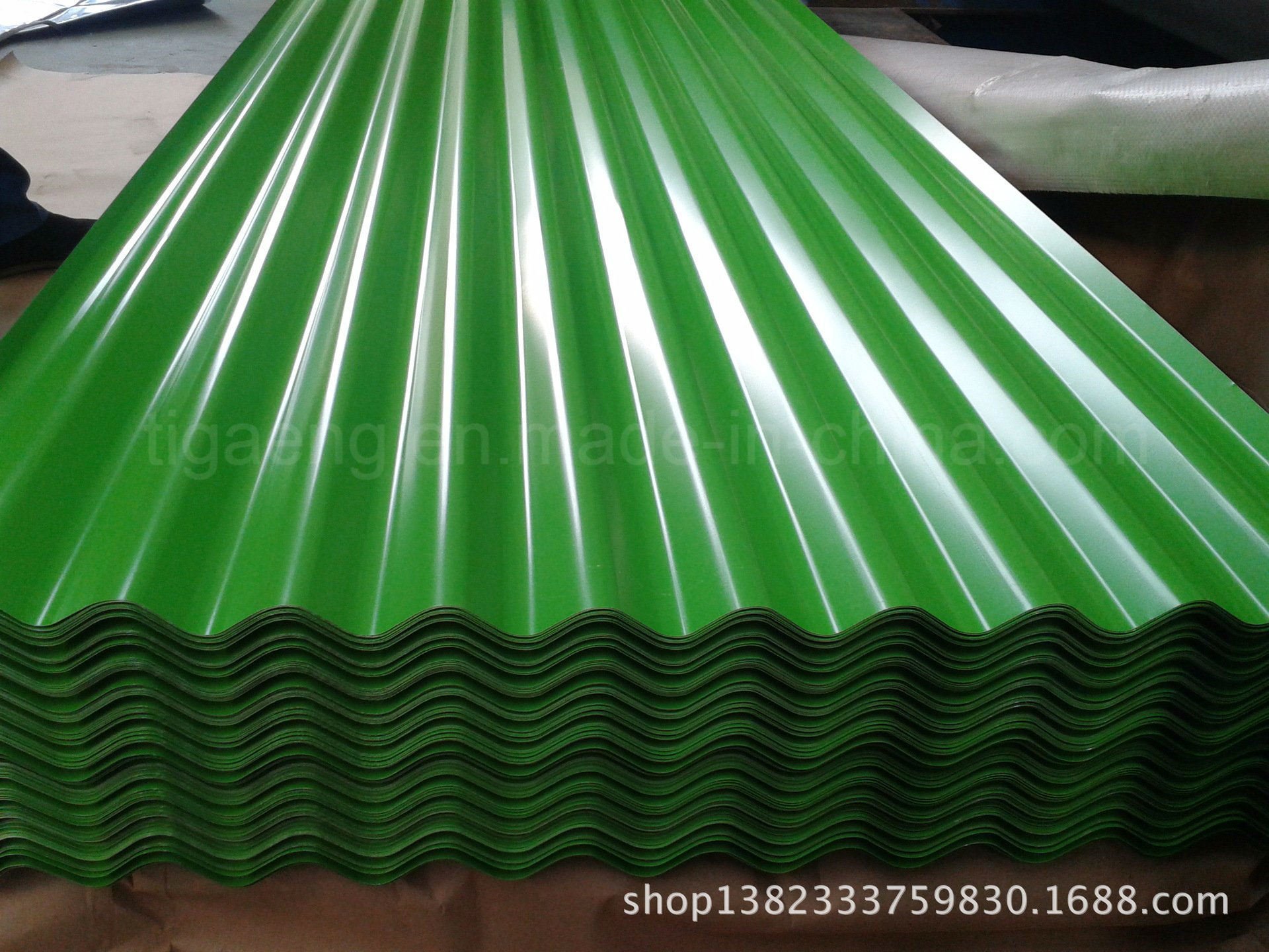 Corrugated Metal Roofing Sheet Ral Color Roofing Tile For Shed