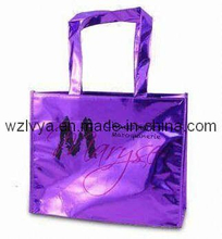 Metallic-Laminated Nonwoven PP Shopping Bag (LYM03)