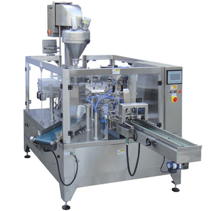 Doypack Machine with Auger Filler for Powder Packaging