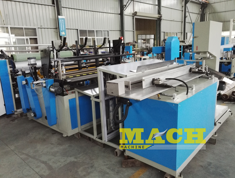 Automatic Toilet Tissue Paper Rolls Cutting Mcahine Band Saw